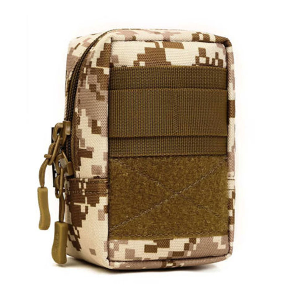 Bolsa táctica de nailon impermeable Molle, accesorio de montaje, bolsa pequeña de camuflaje, paquetes de escalada, ciclismo al aire libre, senderismo, bolsas de viaje - imagen 4