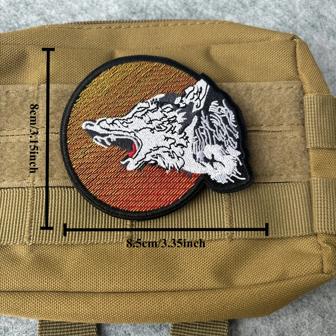 Parches tácticos bordados de LOLF, parche de gancho y bucle, brazalete del ejército, insignia de moral militar, mochila, pegatinas para ropa - imagen 3