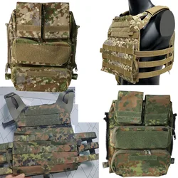 Chaleco táctico jpc2.0, equipo de protección extraíble, placa de bolsa con cremallera, ropa interior de camuflaje ucraniano de camuflaje de punto alemán