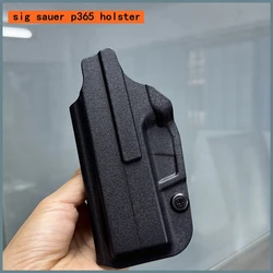 Funda para pistola P365, funda táctica Kydex para mano derecha sig sauer p365, funda para pistola de cintura