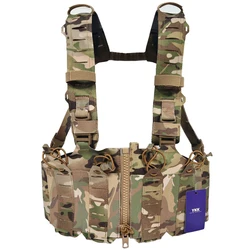 Velocity SF pechera táctica MOLLE H-harness con cuádruple revista
