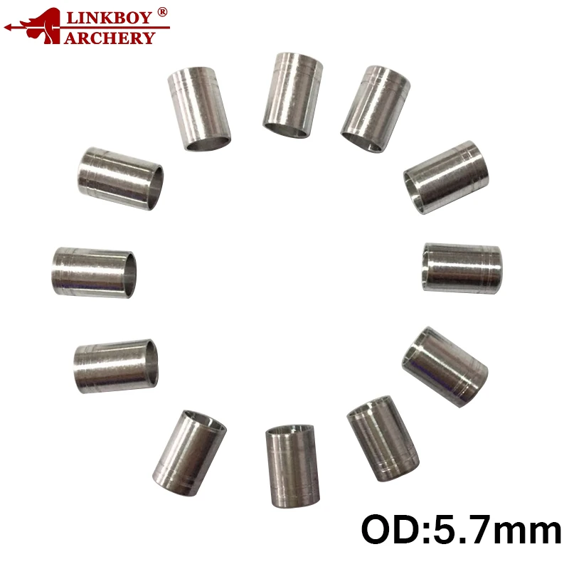 50pcs silver OD5.7mm