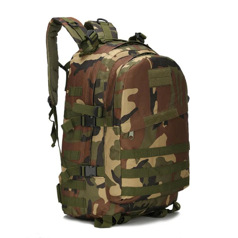 Mochila táctica del ejército para hombre, bolsa de asalto Molle para exteriores, senderismo, Trekking, Camping, caza, Mochila de camuflaje Multicam - imagen 3