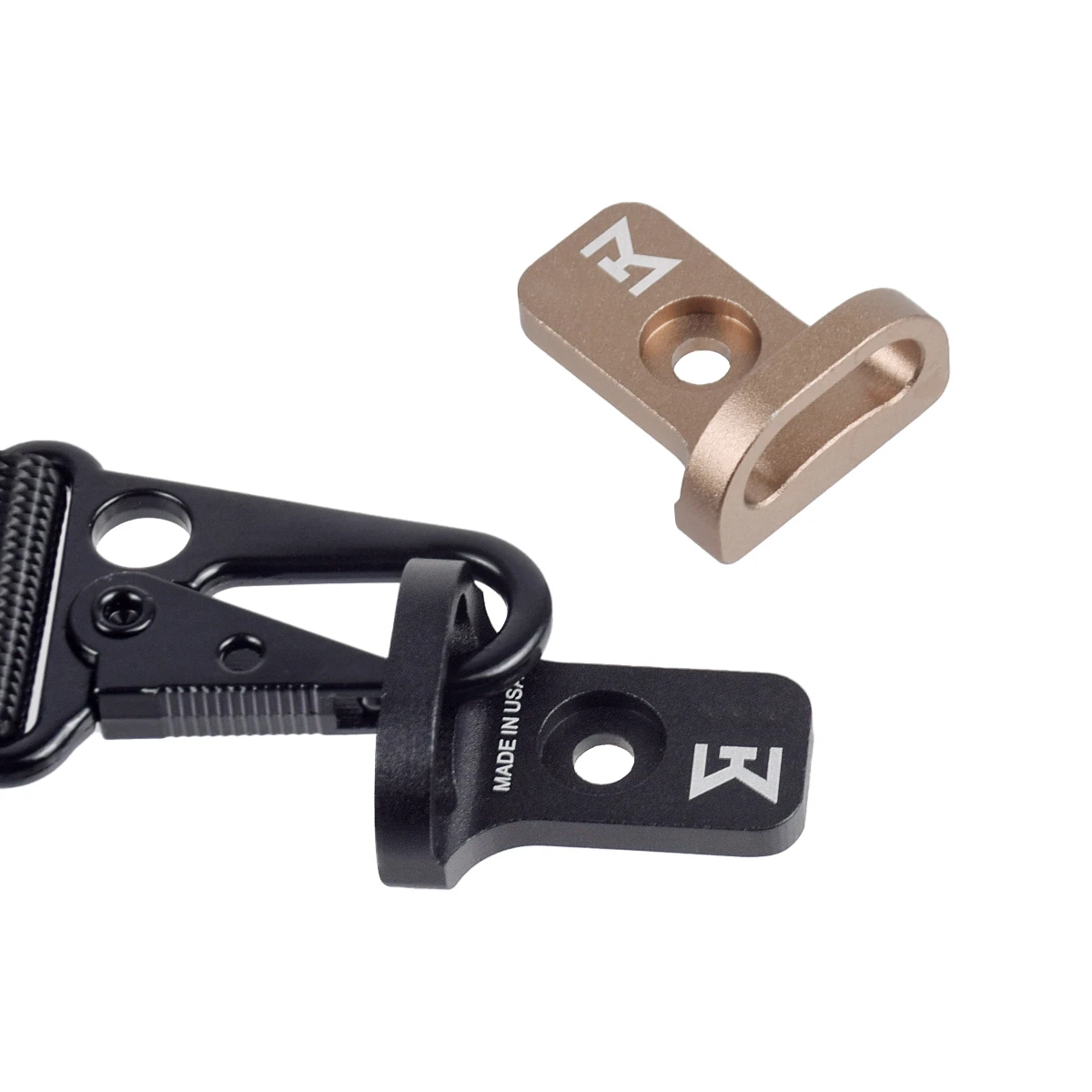 Correa de hombro táctica CQB, eslinga de liberación rápida, montaje giratorio CQD, adaptador de montaje frontal QD para riel de M-LOK HK416 AR15 - imagen 2