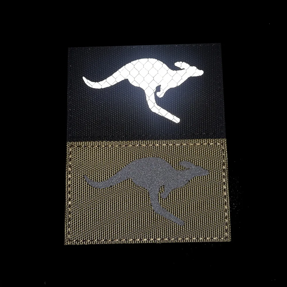 Parche IR camuflaje australiano cortado láser – Insignia táctico MOLLE - imagen 4