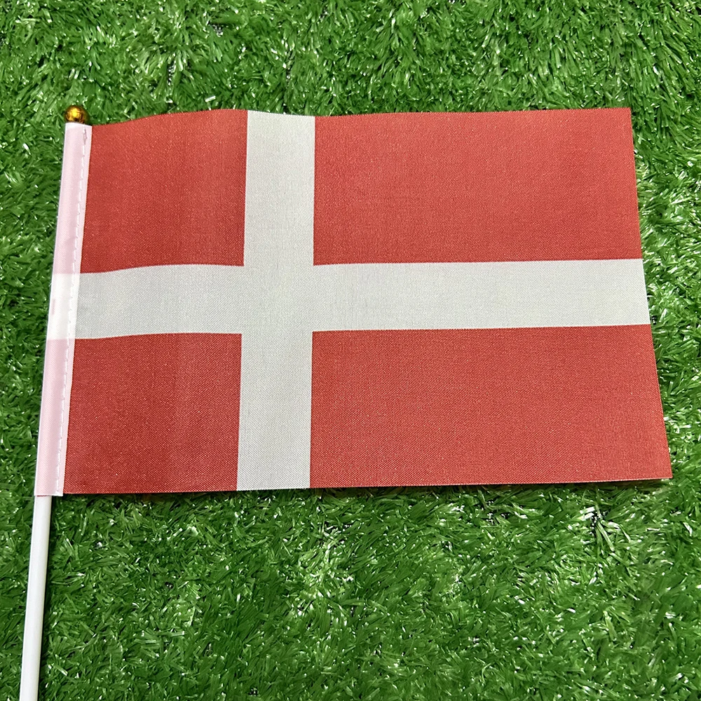 Bandera pequeña ondulada para regalos y escritorio
