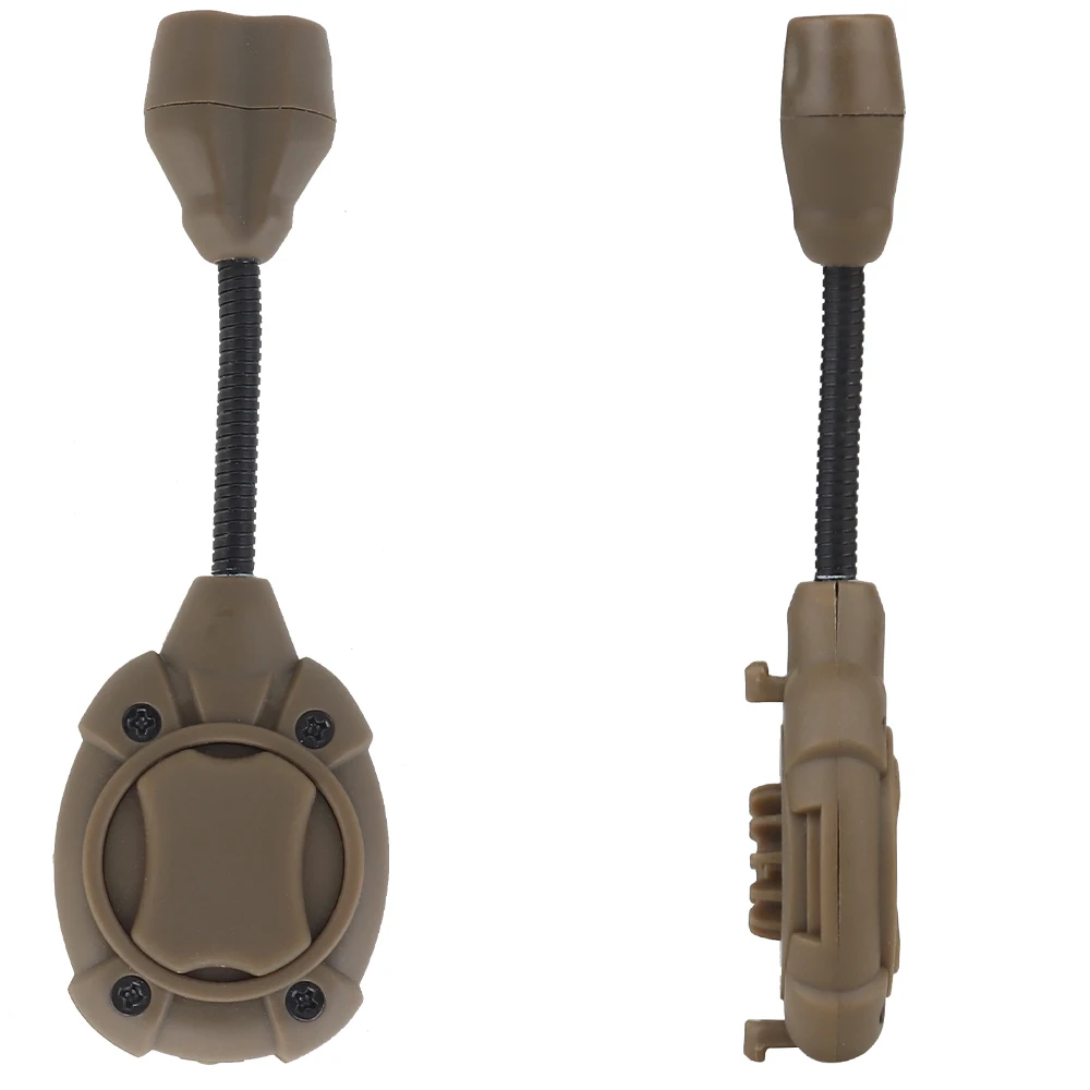 Nueva linterna láser para caza al aire libre, luz táctica, interruptor para casco, MPLS, sistema de iluminación Modular para personas, lámpara LED ultrabrillante doble - imagen 4