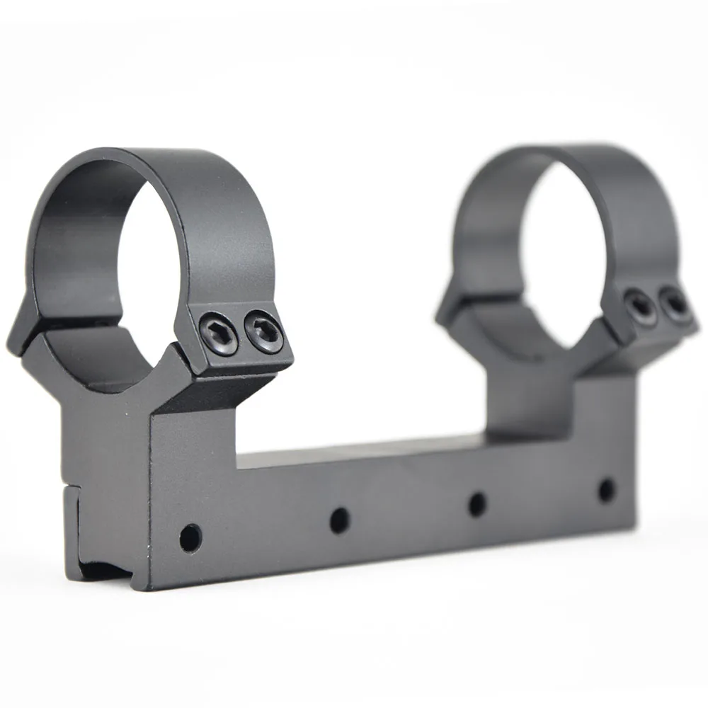 Shooin Optics Scope 30mm 1,25 pulgadas tubo anillo cola de milano 11 Base de montaje M9736 - imagen 4