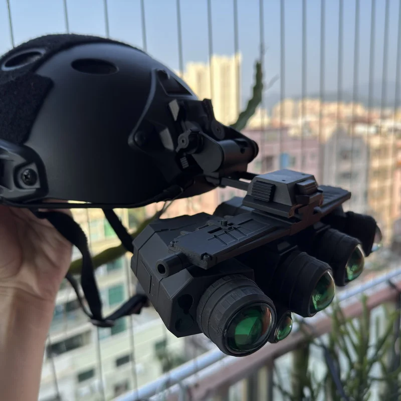 Gafas de visión nocturna cuádruple, modelo de plástico, accesorio de cosplay para juegos y disfraces de Halloween - imagen 5