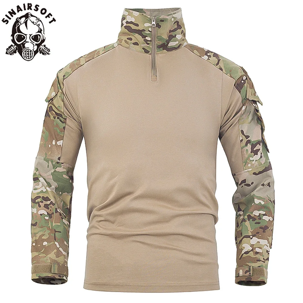 SINAIRSOFT G3 camisa ropa de caza Paintball Aisorft combate Gen3 camisa deportiva táctica Camo camisa de camuflaje - imagen 2