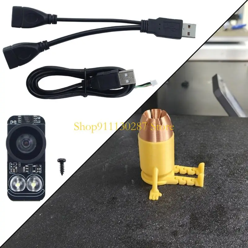 Cámara observación impresión 3D precisa J1HC para modelos K3C transmisión alimentación clara montaje fácil - imagen 3