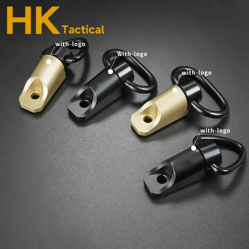 Hebilla QD táctica de Metal de alta calidad, correas de hombro deportivas, hebilla de armas, accesorios Airsoft QD de liberación rápida para riel MLOK - imagen 3