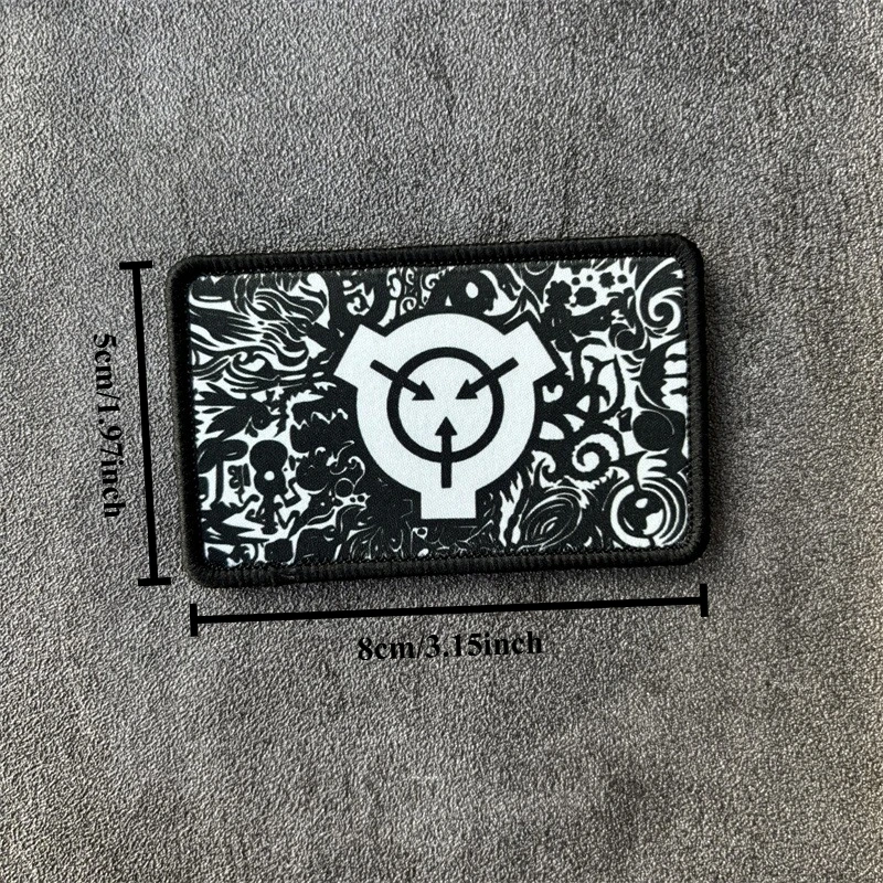 Parche táctico anime velcro – Insignia moral para mochila - imagen 2