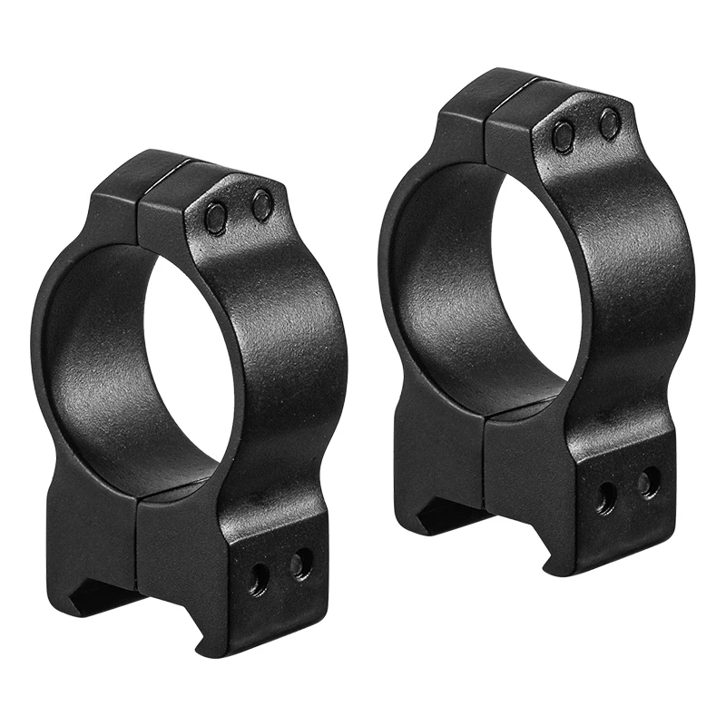 Anillos de alcance de acero de 30mm, perfil medio de liberación rápida para miras de caza de riel de 20mm, montaje de anillo, 2 unids/set - imagen 3