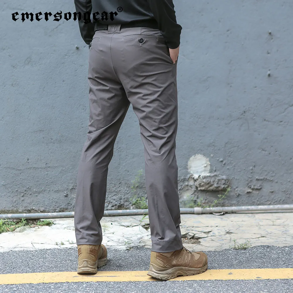 Emersongear-pantalones de traje tácticos con función de conejo rápido, etiqueta azul, para ir al trabajo diario, negocios, exteriores, pantalones Cargo SM - imagen 5
