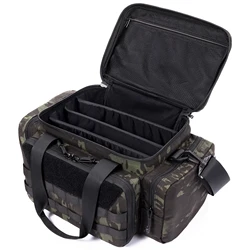 ONETIGRIS Bolsa de alcance para pistola, bolsas de tiro de caza para pistola con 3 divisores extraíbles Bolsa de lona para pesca, senderismo, deportes