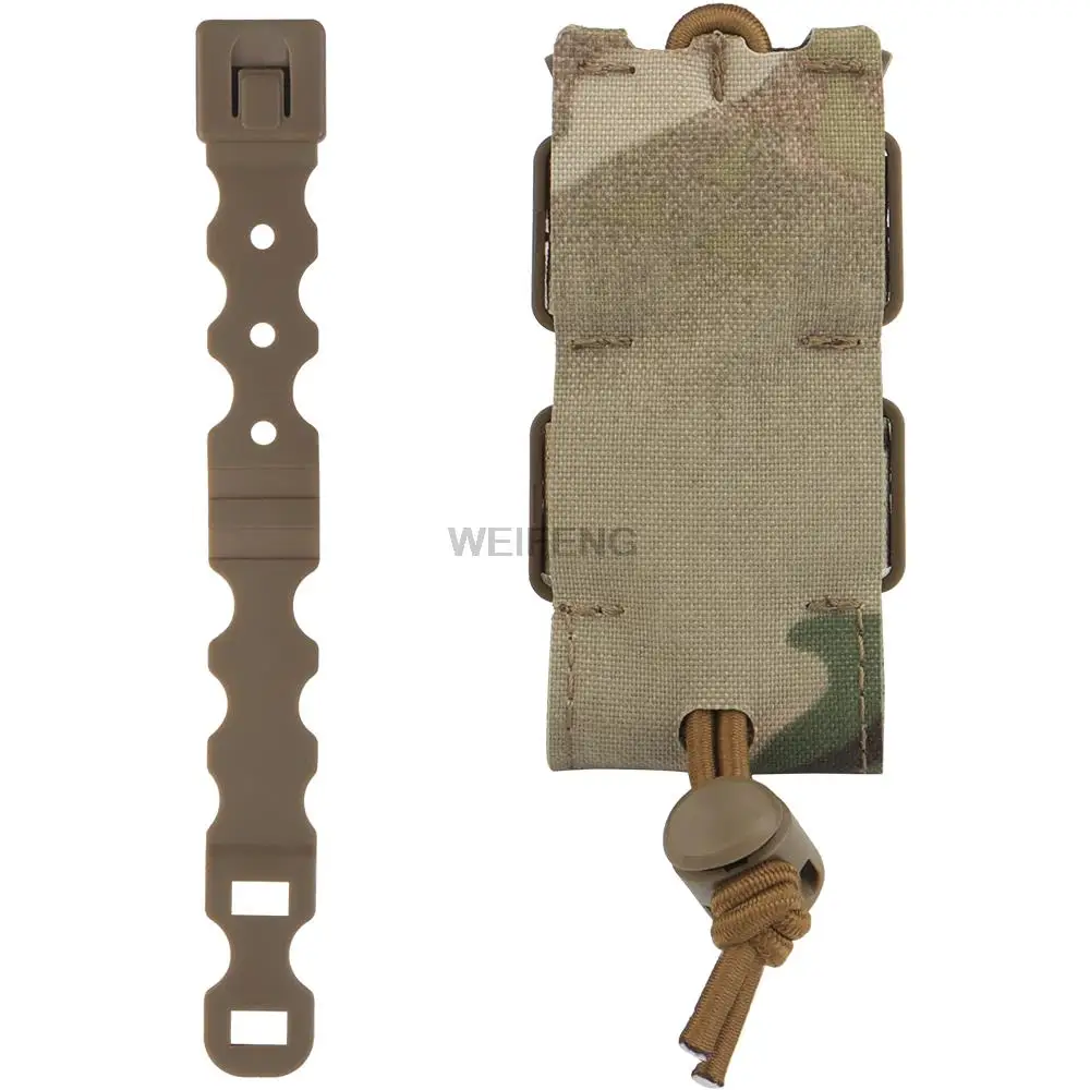 Bolsa táctica de 9mm para pistola Molle, funda rápida para cuchillo, linterna, CS Wargame, Airsoft, militar, accesorios de caza - imagen 3