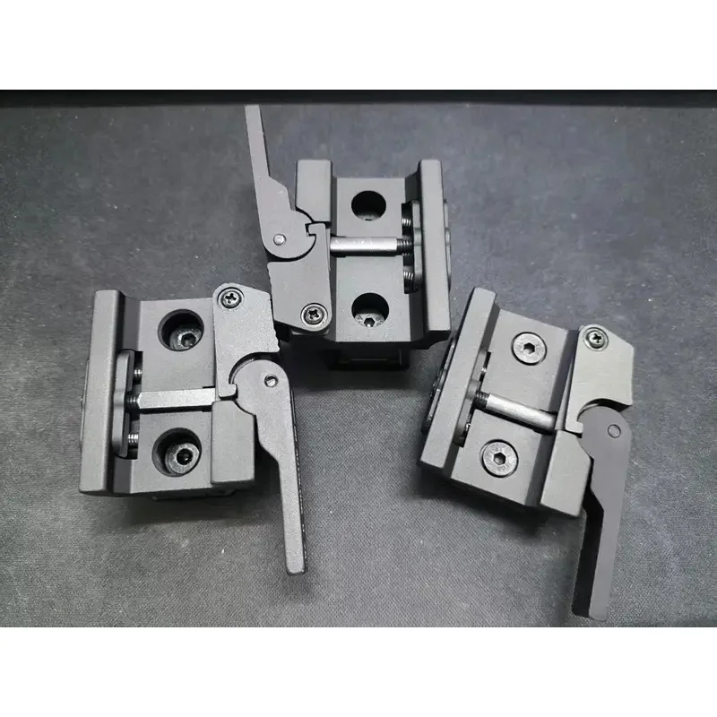 Soporte táctico de liberación rápida para decoración de juguete, riel Picatinny de 20mm, accesorio de Cosplay - imagen 2