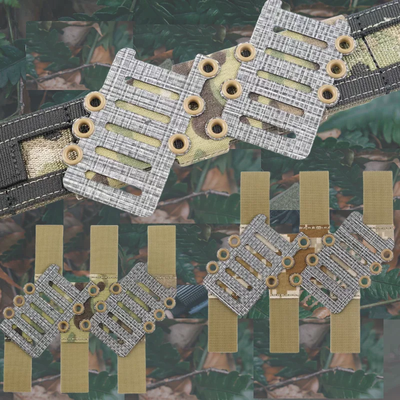 Placa adaptadora de cinturón Molle táctica de 40 grados, doble cargador, Panel convertidor, placa adaptadora de plataforma