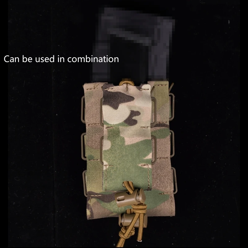 Funda universal de liberación rápida de 9 mm/5,56, bolsa funcional universal con sello de cintura MOLLE para chaleco - imagen 4