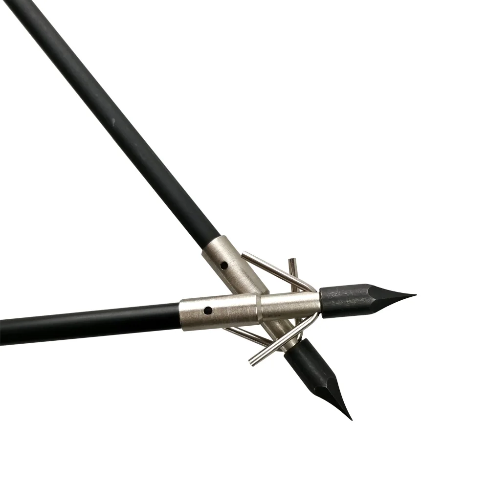 6/12 Uds tiro con arco 280 Gr puntas anchas de pesca con arco puntas de flecha de pesca arco compuesto recurvo punto de caza de ballesta - imagen 4