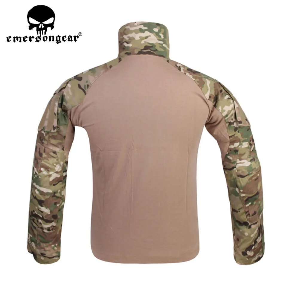 EMERSONGEAR G3 uniforme de combate Airsoft camisa pantalones con rodilleras táctica GEN3 BDU caza Multi-camo ropa de camuflaje EM9351 - imagen 3