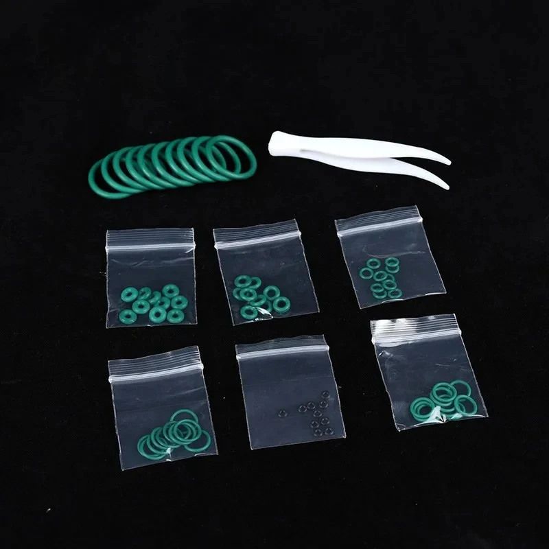 WADSN-Juego de juntas tóricas de goma de flúor para revistas tácticas Airsoft, junta de sellado de anillo de silicona plano verde, llave de válvula de Gas para GBB Gloc1719P1 - imagen 3