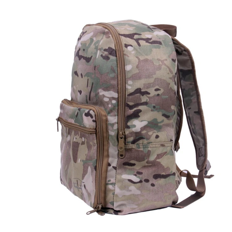 Mochila plegable para exteriores, organizador portátil de tela de nailon Ykk Multicam Edc - imagen 3