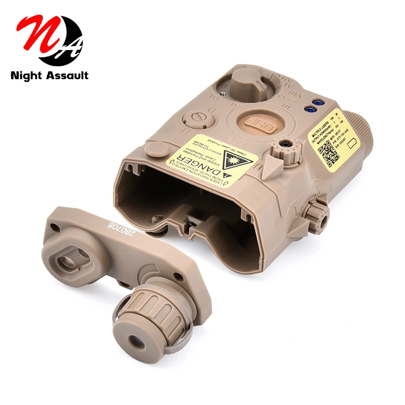 Airsoft-PEQ-15 táctico para arma de caza, caja UHP sin función, ajuste simulado, modelo de riel de 20MM, PEQ Lazer, indicador de caja de batería - imagen 5