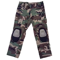 Pantalones tácticos para exteriores, pantalones Multicam Gen3 + almohadillas, pantalones Cargo de combate para hombre, pantalones de camuflaje para caza, pantalones deportivos transpirables de secado rápido