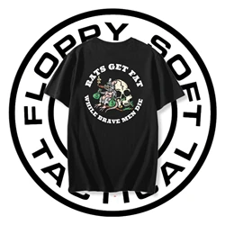 Camiseta tactica 220 g/m2 - estampado frontal