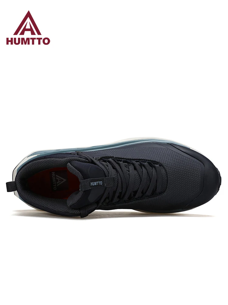 HUMTTO-zapatos de senderismo para hombre, botas de caza impermeables, botines de combate táctico en el desierto, zapatillas tobilleras de viaje para caminar - imagen 5