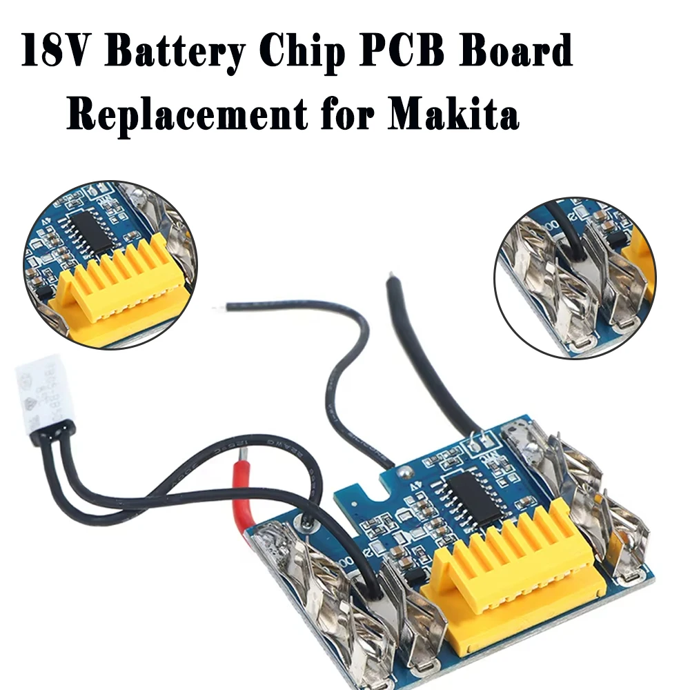 Placa de Chip PCB de batería de repuesto de 18V, caja de batería de plástico, placa de protección PCB para herramienta eléctrica BL1830 BL1850 BL1860