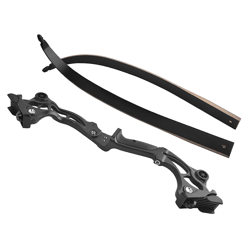 Arco recurvo F163 de 64 pulgadas para tiro con arco, 30-55 libras, extremidades de arco de laminación para acampar al aire libre, accesorios de caza - imagen 4