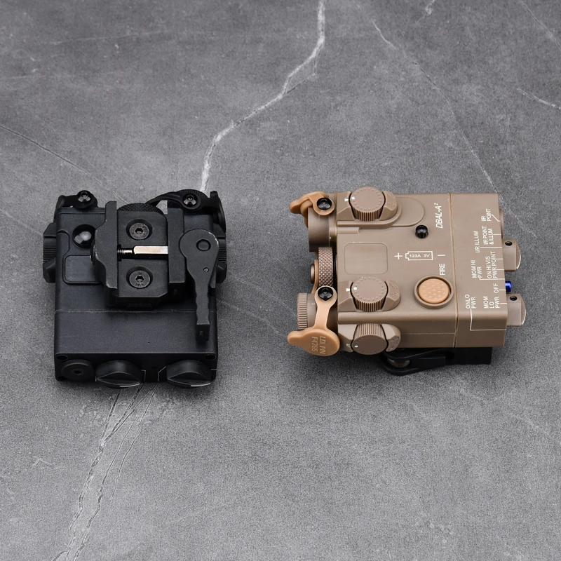 Airsofr táctico DBAL-A2 punto rojo verde Indicador de MIRA LÁSER solo láser sin luz No IR DBAL M300 M600 linterna de caza - imagen 3
