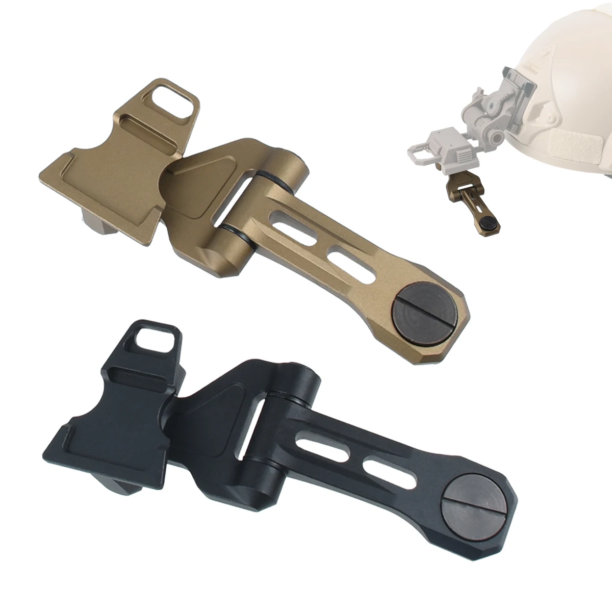 Wilcox soporte J-arm metálico para NVG AN/PVS-14 visión nocturna - imagen 3