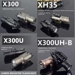 Surefire X300 Ultra Luz LED Táctica Airsoft Compatible con riel 20mm