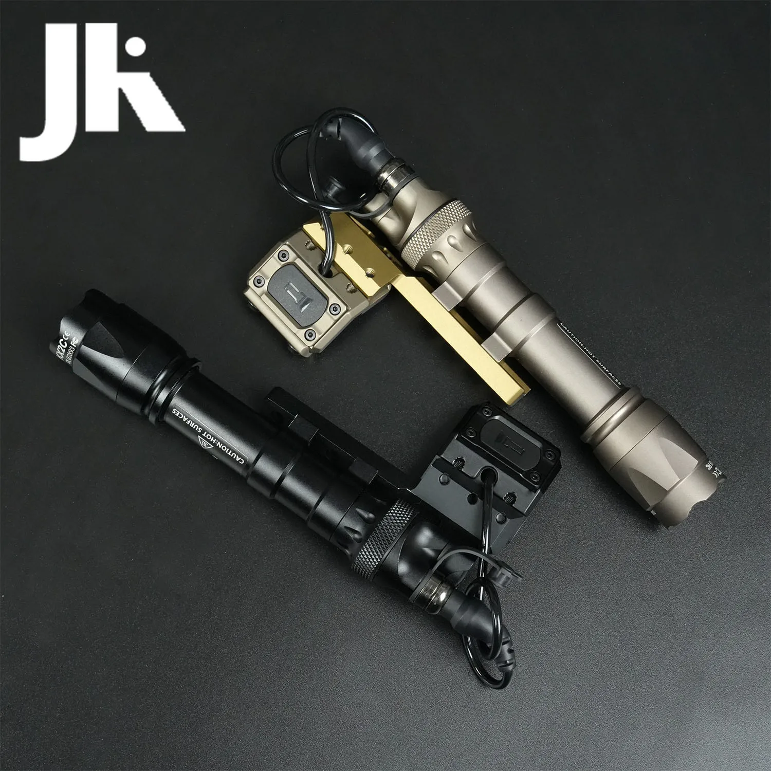 Linterna táctica SF M300C M600C equipada con interruptor de función dual, interruptor de presión Modbutton y soporte de extensión al bies - imagen 4