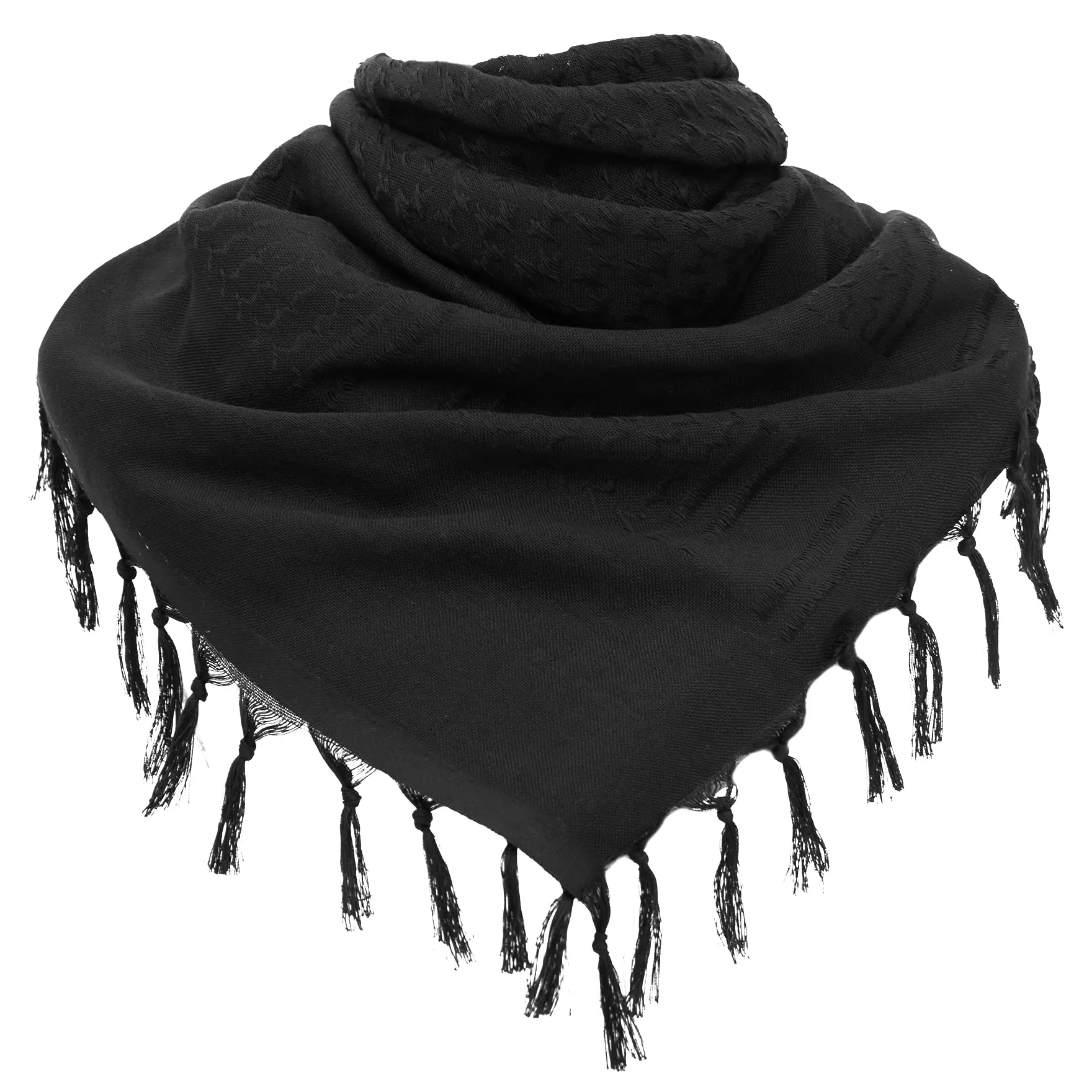 black scarf