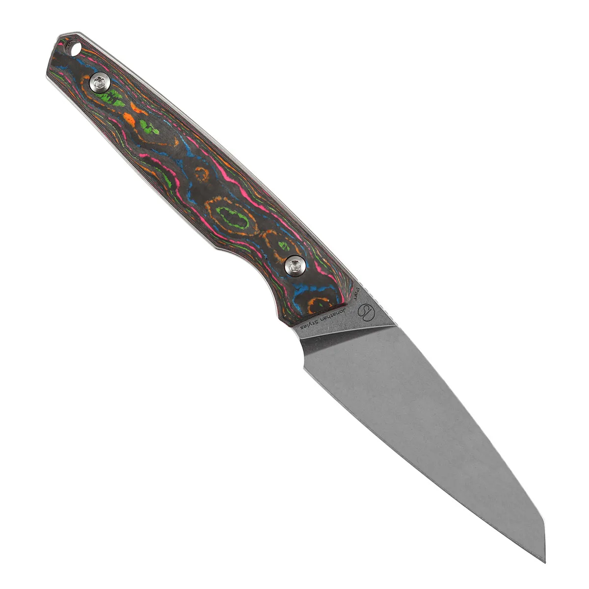 Kansept G011 cuchillo hoja fija S35VN fibra de carbono para camping - imagen 2