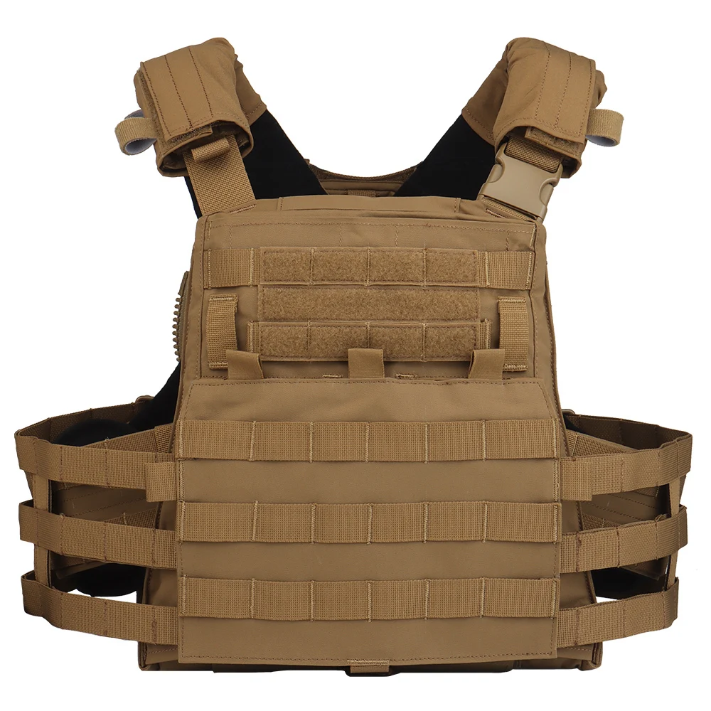 Chaleco táctico de caza AVS MBAV, portador de placa Modular adaptable, liberación rápida, cómodo, MOLLE, equipo de entrenamiento deportivo Airsoft - imagen 2