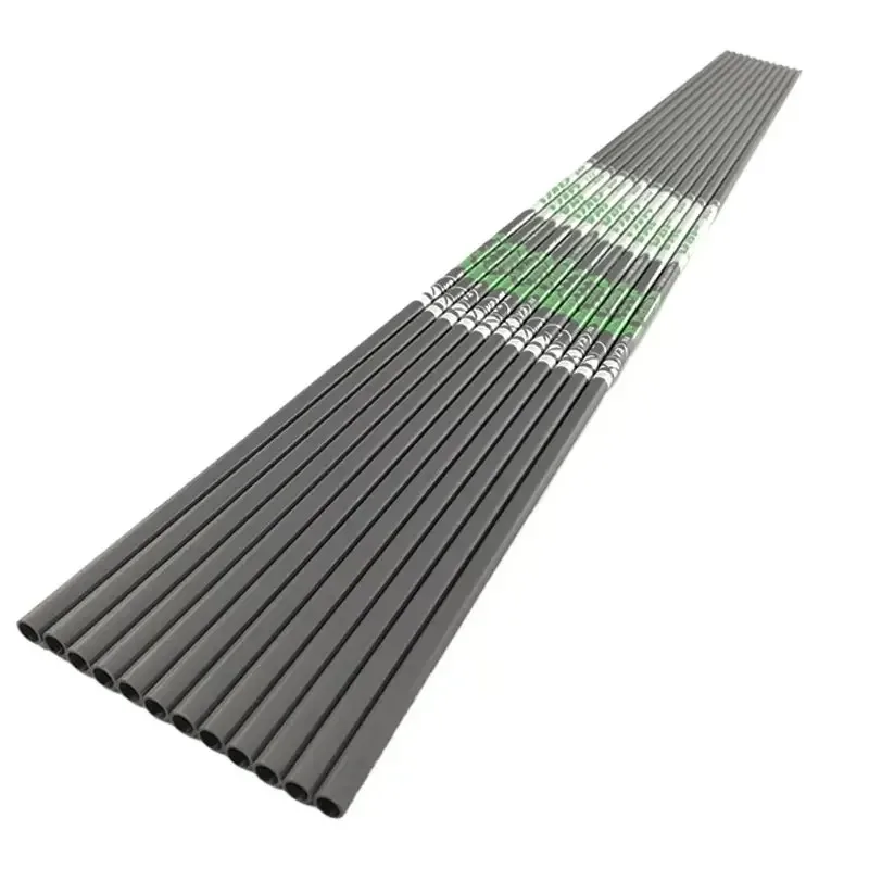 12 Uds. Ejes de flecha de tiro con arco ID4.2mm 30 pulgadas arco recurvo arco largo caza tiro - imagen 4