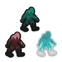 Parche táctico 3D Yeti Bigfoot MOLLE con respaldo y velcro