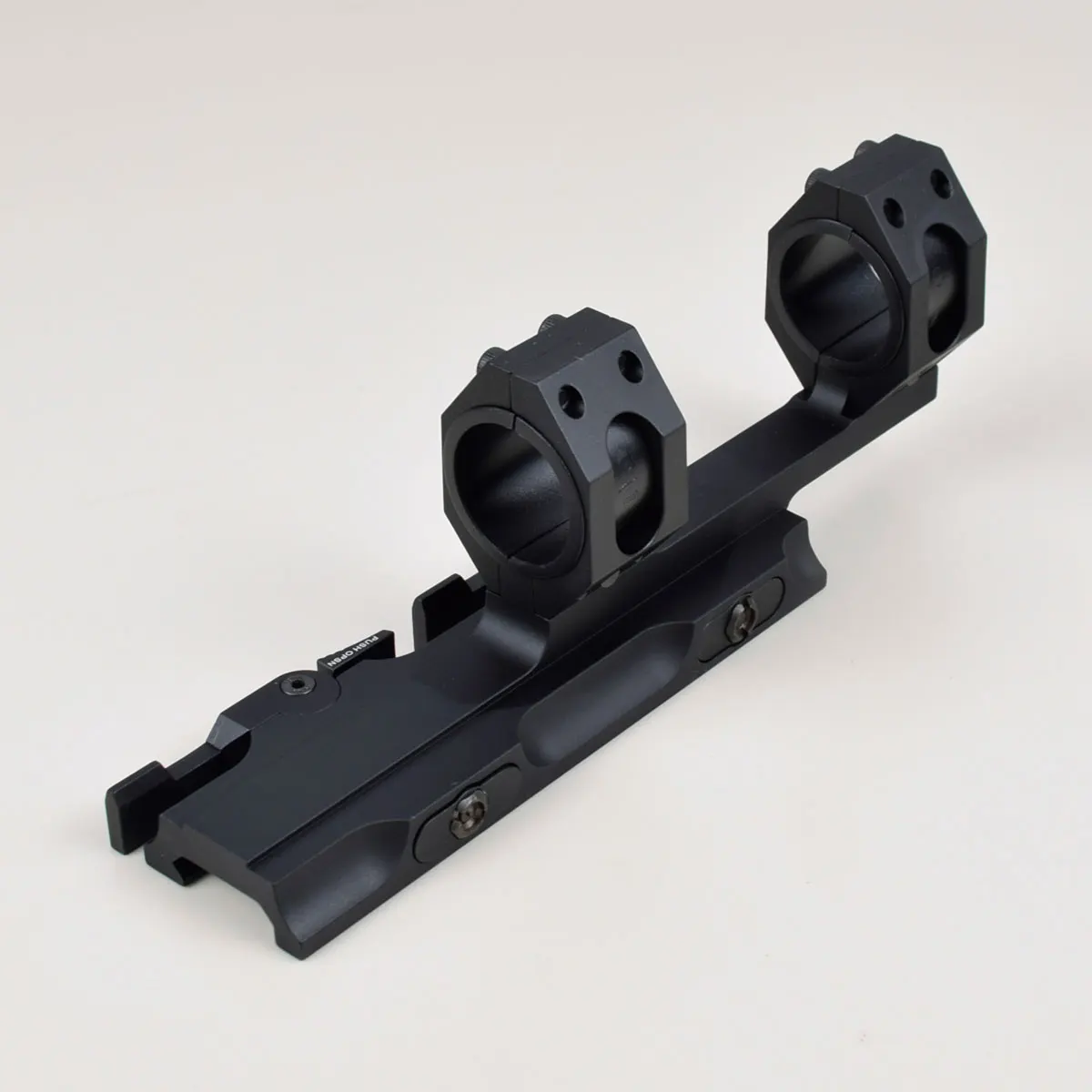 Soporte para mira de Rifle táctico, 25,4mm, 30mm, pistola Airsoft, 20mm, rieles, monturas, Airguns, anillos dobles, M4, AR15, caza, autobloqueo QD - imagen 2