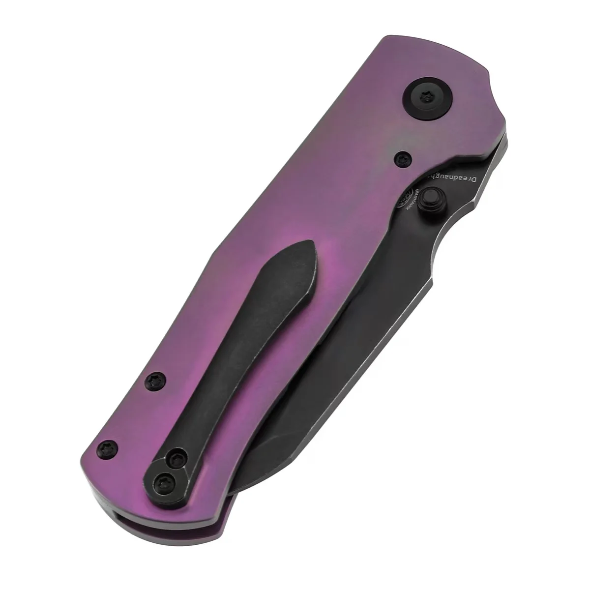 Kansept K1082 Dreadnaught navaja táctica EDC S35VN titanio plegable - imagen 4