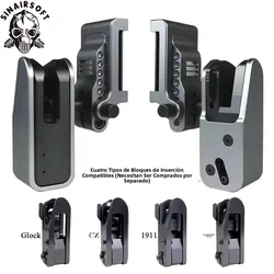 SINAIRSOFT S-3 Funda IPSC de aluminio con liberación rápida