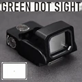 Black Green Dot