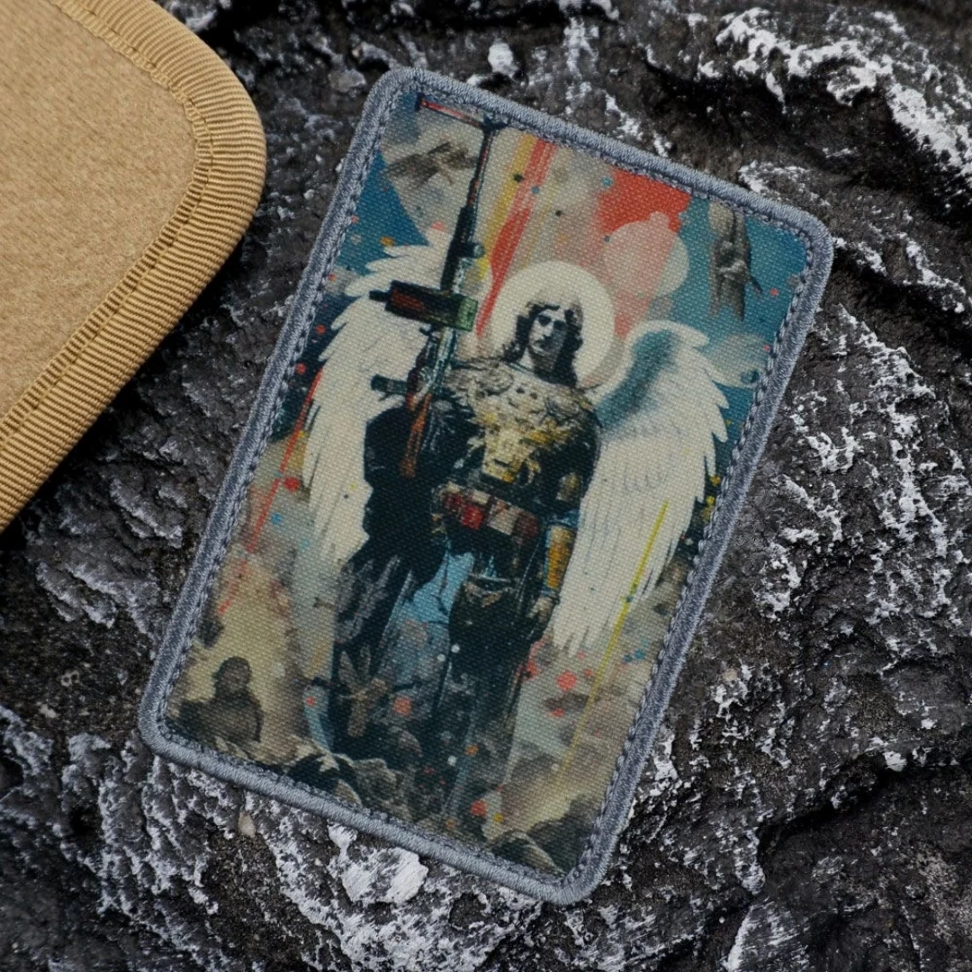 Parche táctico de The Guardian of The People, insignia de moral de Chevron, gancho de impresión, parches de bucle, brazalete militar, pegatinas de mochila - imagen 4