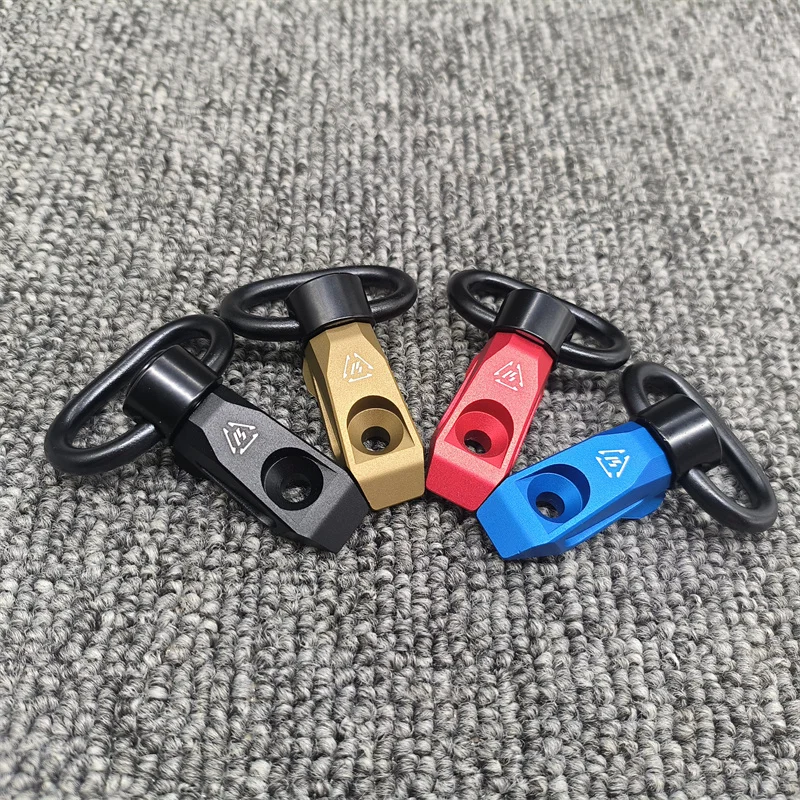 Soporte táctico de aleación de aluminio Si LINK, montaje QD en ángulo, Compatible con Sling Swive Suit KeyMod/sistema MLOK - imagen 3