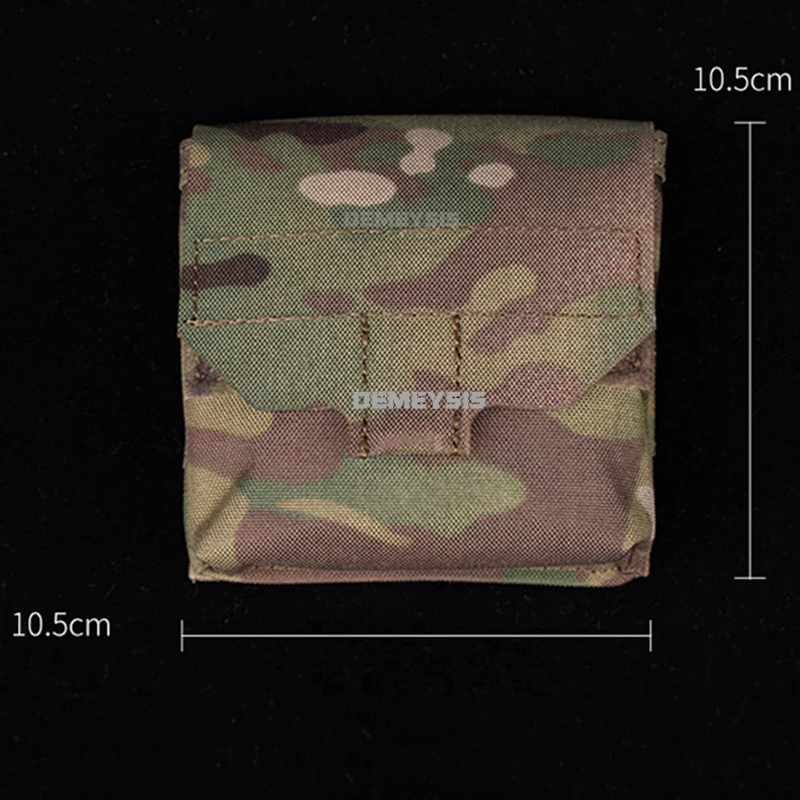 Bolsa táctica pequeña, bolsa de utilidad microligera, soporte diario para artículos diversos, bolsa MOLLE EDC, almacenamiento, Magzine Airsoft de 9mm - imagen 2